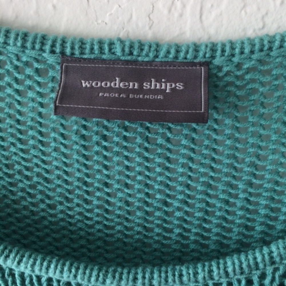 Wooden Ships Stripes Loose Sweater S/M - Picture 2 of 3